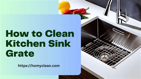 diy sink grate cleaner